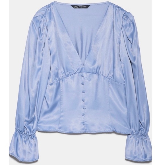 Zara Silk Blouse - Picture 2 of 4